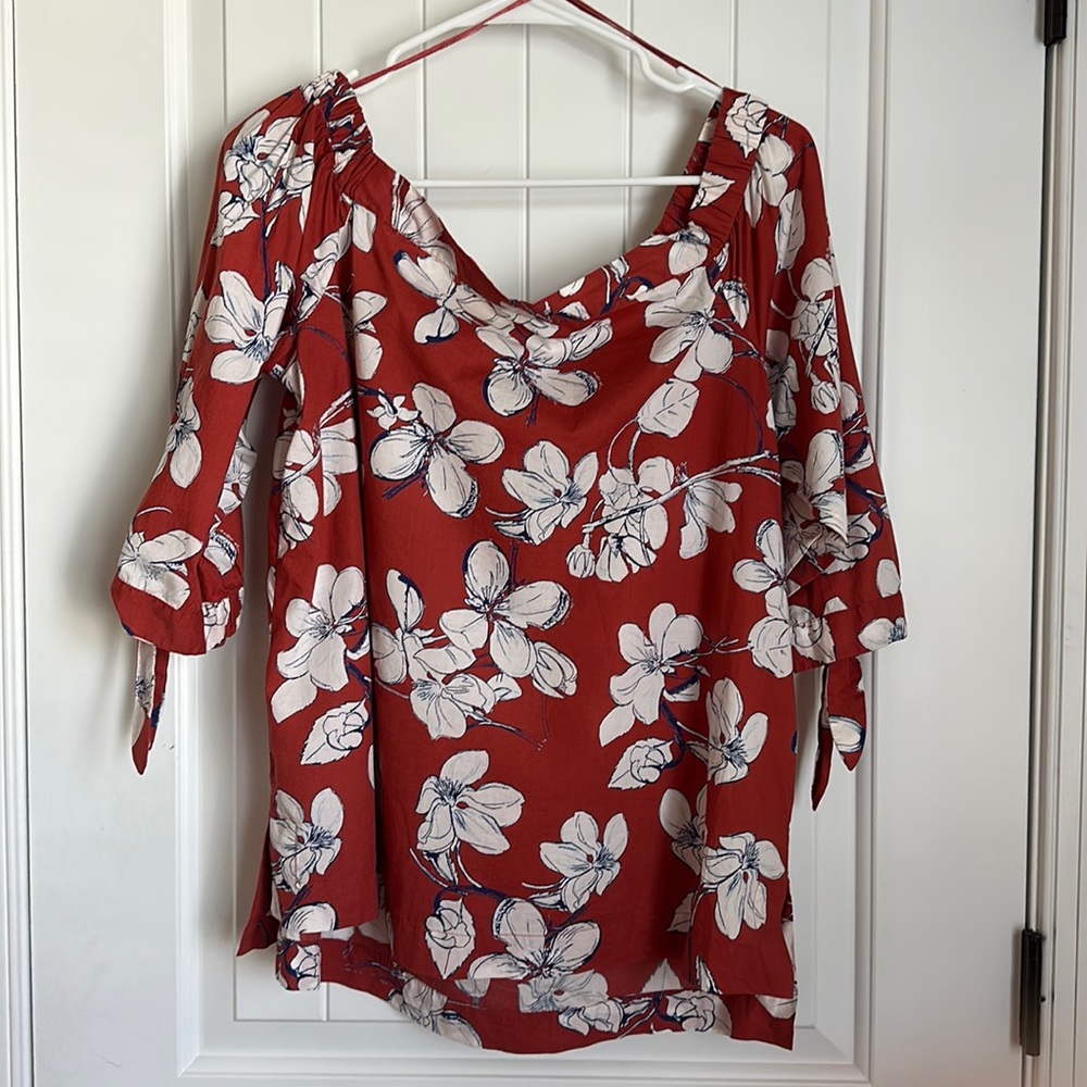 LOFT Off the Shoulder Blouse